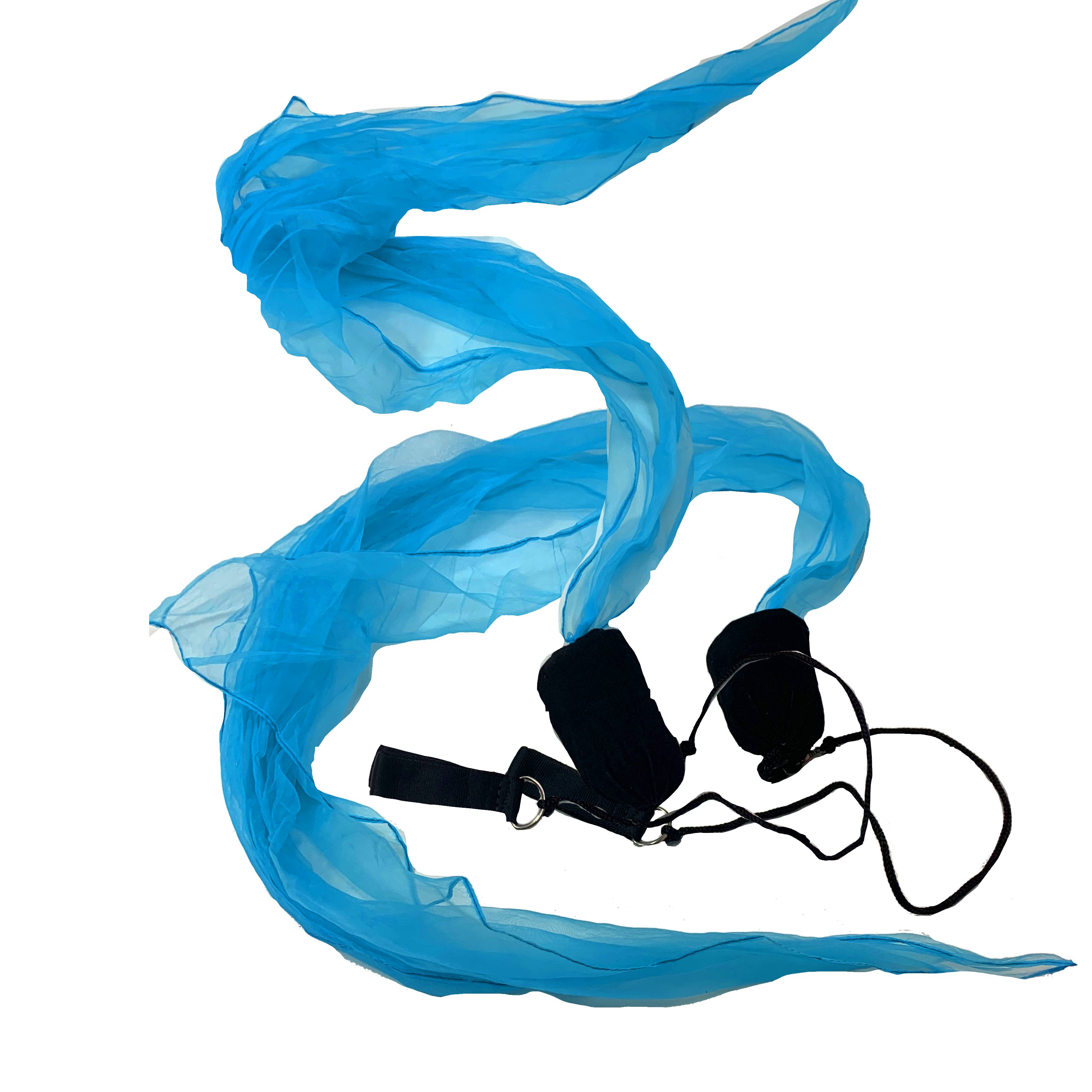 Zeekio Single Color Scarf Poi - Flow Toy - Vibrant Colors - Adjustable Cord - YoYoSam