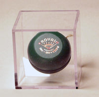 Replica Vintage Collectible Wooden Yo-Yos - Enclosed in Acrylic Display Box - YoYoSam