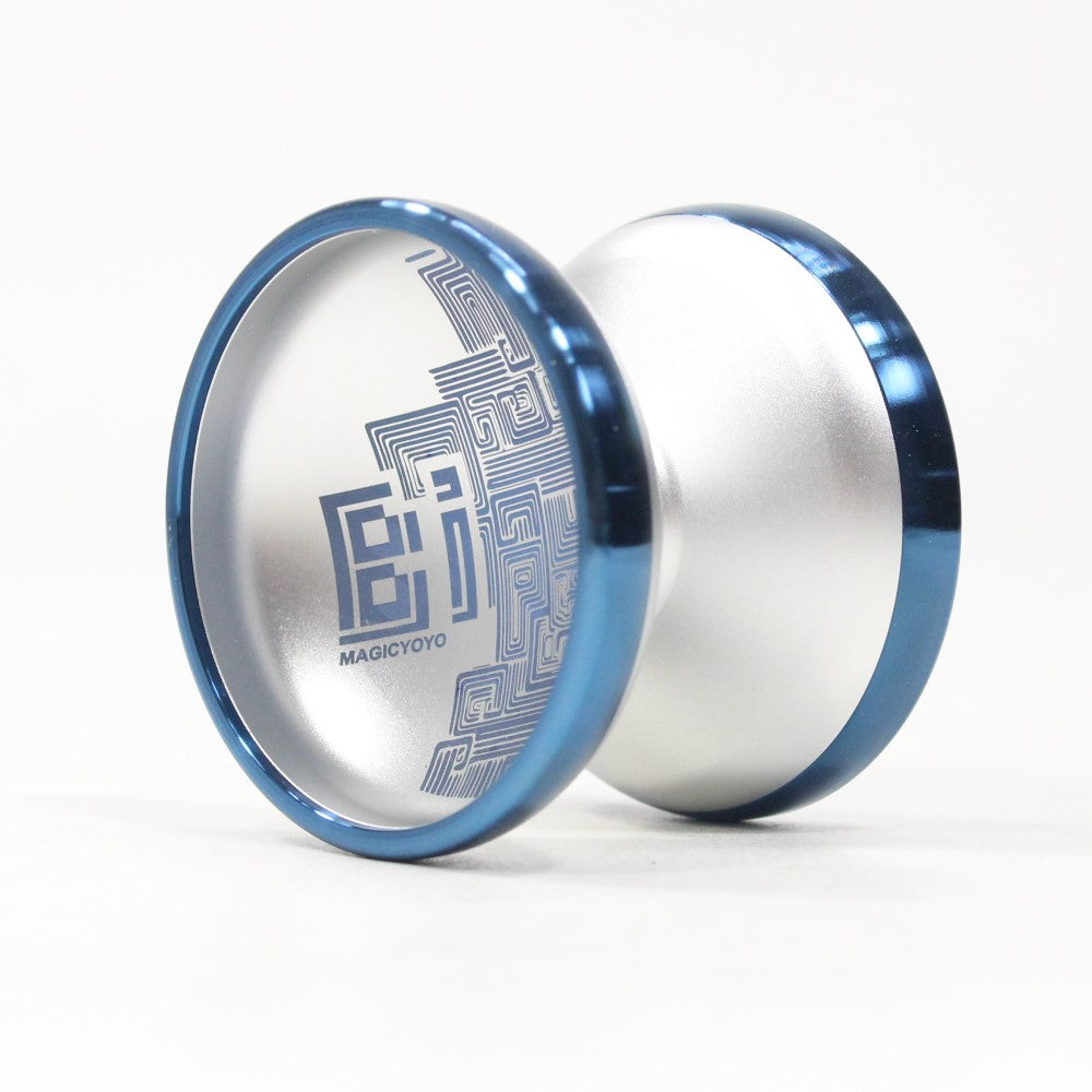 MAGICYOYO Bi ''Bismuth'' Yo-Yo - Aluminum with Stainless Steel Rim