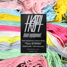 HKMT Equipment Toru Yo-Yo String - Toru Miyazaki Signature - 50 Pack of YoYo Strings