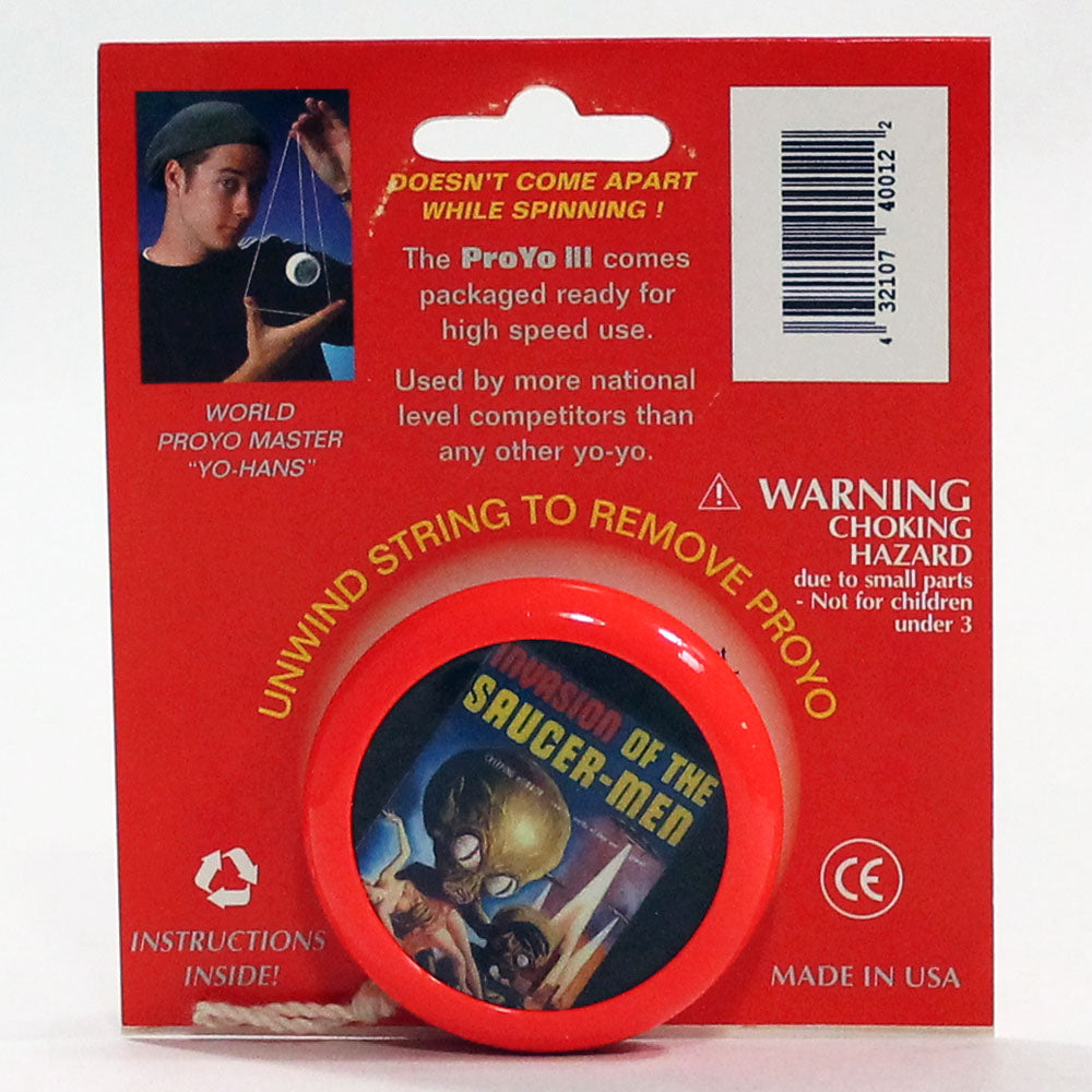 ProYo III Special Edition RARE YoYoSpin Invasion of the Saucer-Men Numbered Custom Vintage Yo-Yo - YoYoSam