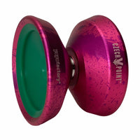 YoYoFactory Czech Point Pivot Yo-Yo- POM Fingerspin Cap- Metal YoYo