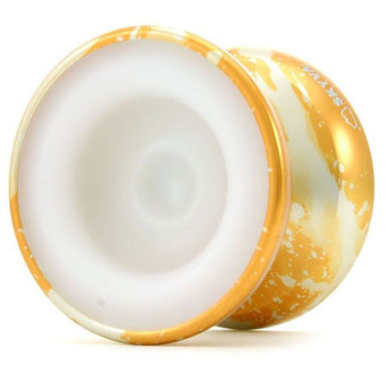 MAGICYOYO 7075 Aluminum Skyva Yo-Yo - POM Sidecap Containing the Fingerspin Scoop - - YoYoSam