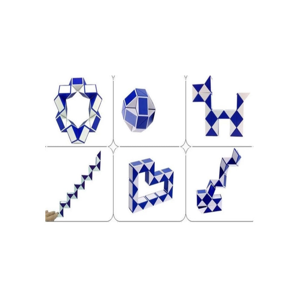 Duncan Serpent Snake Puzzle - Creative Unlimited Twistable Puzzle Shapes - YoYoSam