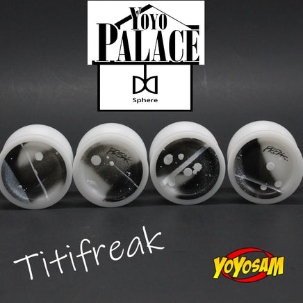 YoYo Palace Sphere Yo-Yo - POM YoYo - Pure White or Hand Painted Editions - YoYoSam