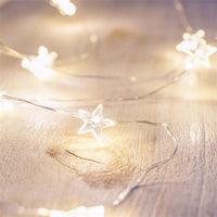 Toysmith Twinkle Star Stringlights - 10 feet string with Star lights - YoYoSam