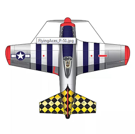 37" Flying Aces Poly Airplane Kite - YoYoSam