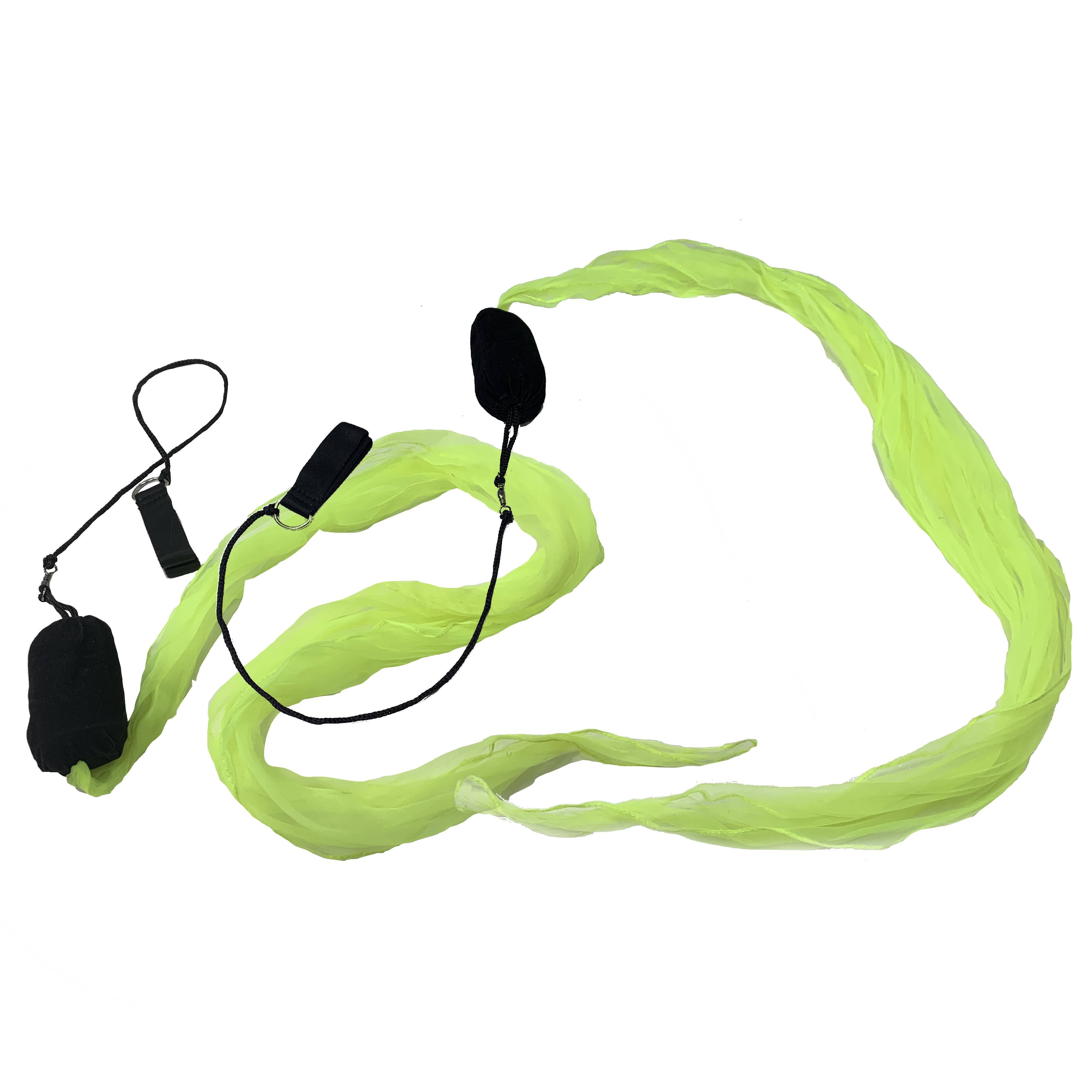 Zeekio Single Color Scarf Poi - Flow Toy - Vibrant Colors - Adjustable Cord - YoYoSam