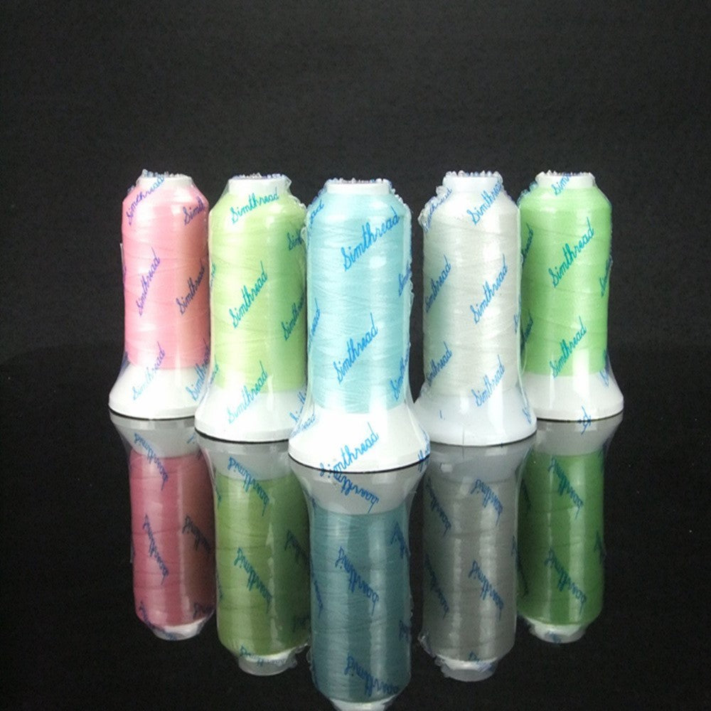 Premium #40 Glow in The Dark Embroidery Thread - Polyester (1) 500 Meter/550 Yard Spool - YoYoSam