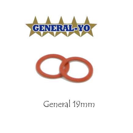 GENERAL-YO Response Yo-Yo Pads - Gen Pad 19mm Pad, Hat Pad 20mm Pad - Choose Your Style- 1 Pair - YoYoSam