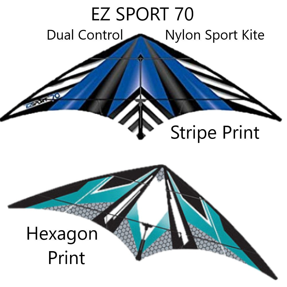 WindNSun EZ Sport 70 Kite - Dual Control Nylon Sport Kite - YoYoSam