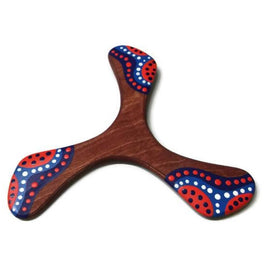 Wallaby Boomerang Wankura - Three Wing - Hand Crafted - Hand Painted - YoYoSam