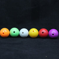 YoYoFactory Yo-Yo Counterweight Set - 6 Pack - 1 White Rubber and 5 POM Commando 5A YoYo Balls - YoYoSam