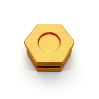 Unthinkable Return Tops '' Circle 2.0 '' Yo-Yo - 3D Printed Fixed Axle Hexagon YoYo - YoYoSam