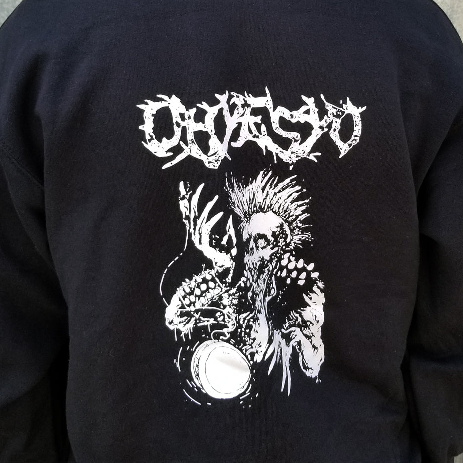 OHYESYO YoYo Company Black Hoodie- Zipper Logo Sweatshirt Jacket Hoody - by OH YES YO - YoYoSam