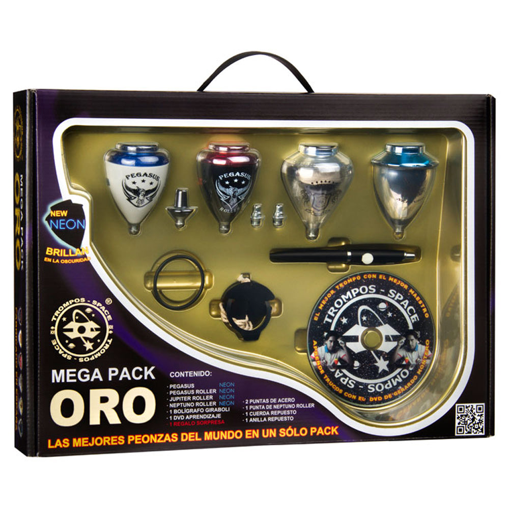 Trompos Space - Mega Pack Gift Pack NEON - (colors Vary) - YoYoSam