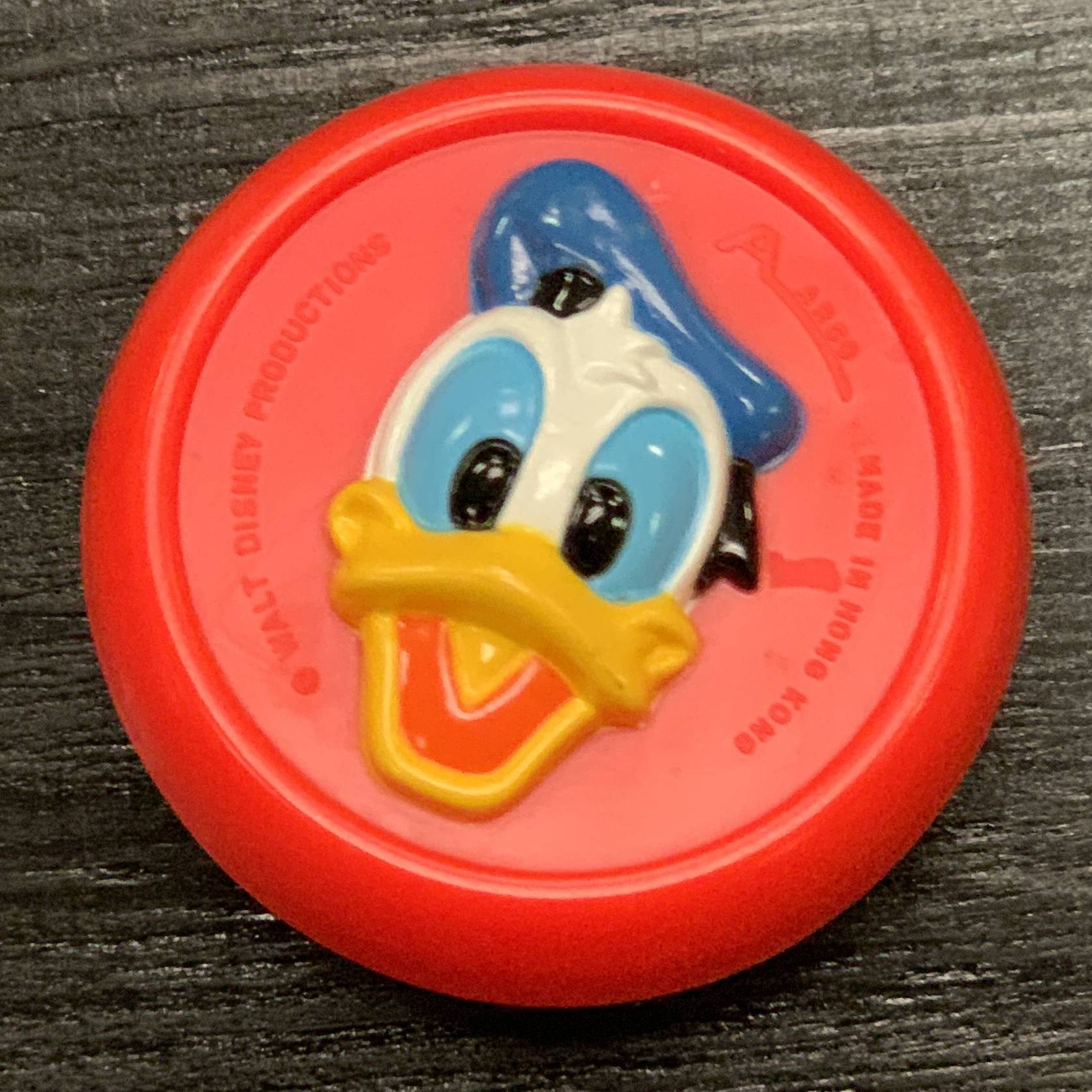 Collectable Vintage Disney Mickey Mouse/Donald Duck Plastic Yo-Yo
