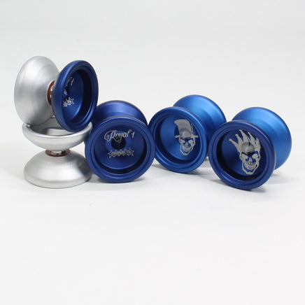 GENERAL-YO Royal 1 Yo-Yo - Blasted Aluminum YoYo - YoYoSam