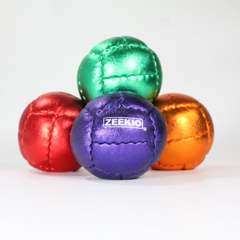 Zeekio Galaxy Juggling Ball - Metallic Series - Premium 12 Panel