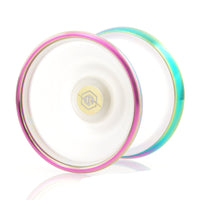 TOP YO Refraction Yo-Yo - Polycarbonate Plastic with Stainless Steel Rims - 2018 Flagship Model - YoYoSam