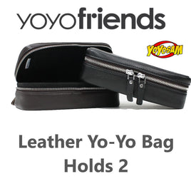 yoyofriends Leather Yo-Yo Bag - Carry Case Holds 2 YoYo's