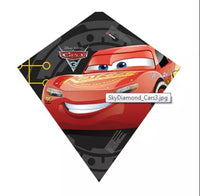 X-Kites Sky Diamond 23'' Poly Diamond Kite with Skytails Handle & Line Included! - YoYoSam