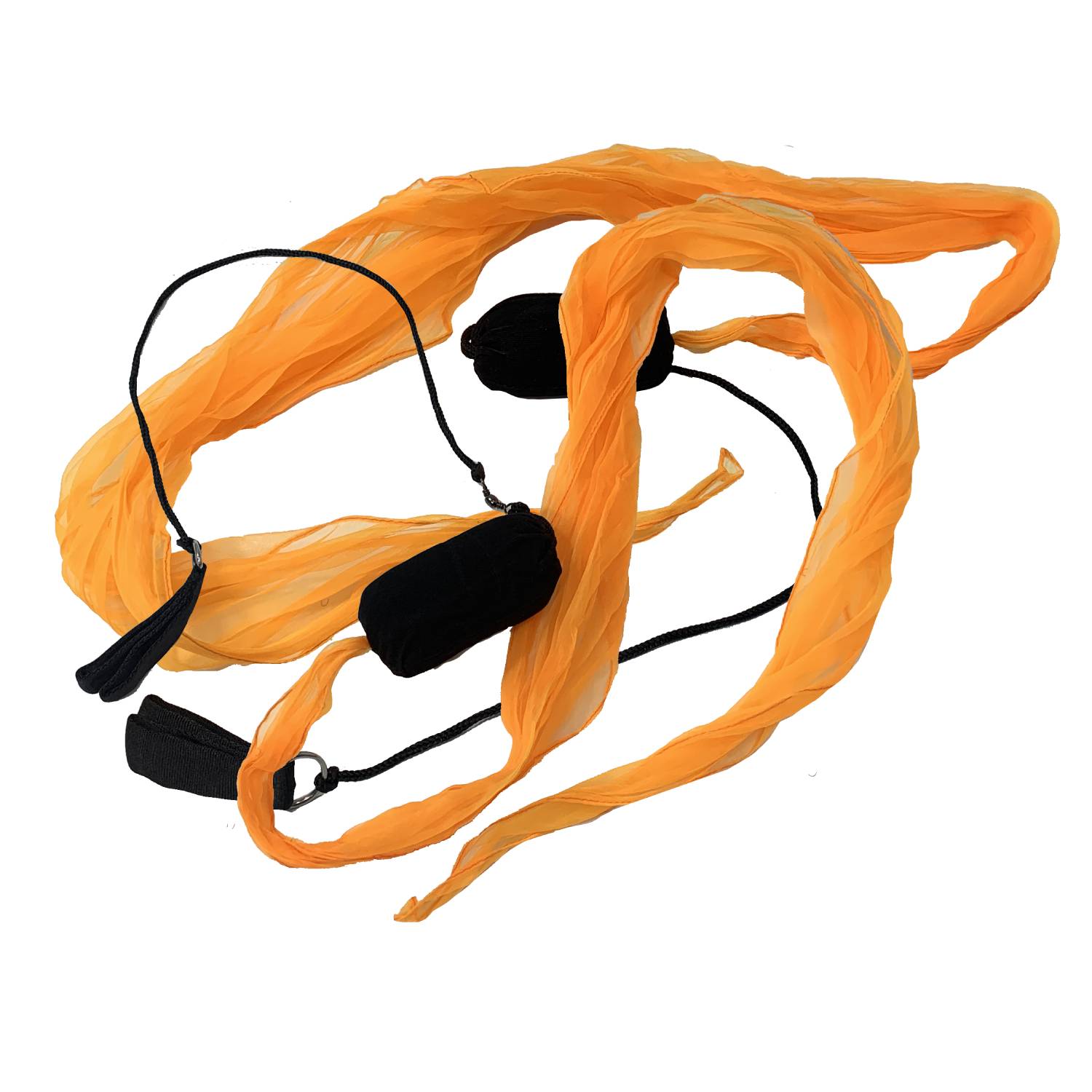 Zeekio Single Color Scarf Poi - Flow Toy - Vibrant Colors - Adjustable Cord - YoYoSam