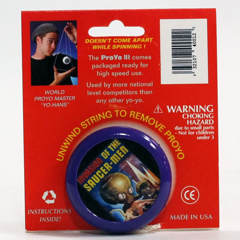 ProYo III Special Edition RARE YoYoSpin Invasion of the Saucer-Men Numbered Custom Vintage Yo-Yo - YoYoSam