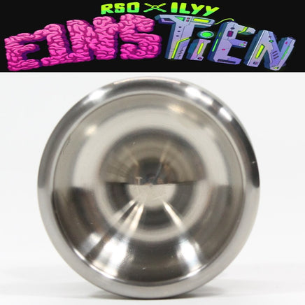 RSO x ILYY E1NSTiEN Yo-Yo- Undersized Titanium YoYo with Extras! Round Spinning Objects x I LOVE YOYO - YoYoSam
