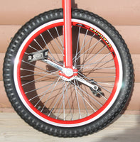 Unifly 18" Freestyle Unicycle - C Frame - Wide Double Aluminum Wheel