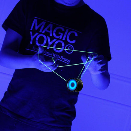 MAGICYOYO Aurora LED Yo-Yo - Multi Colored Lights - 6061 Aluminum YoYo - YoYoSam