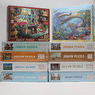 DCBA HGFE 1000 Piece Jigsaw Puzzle - 27.55 x 19.68 in - Learning Tool - Brain Teaser - Memory Game - YoYoSam