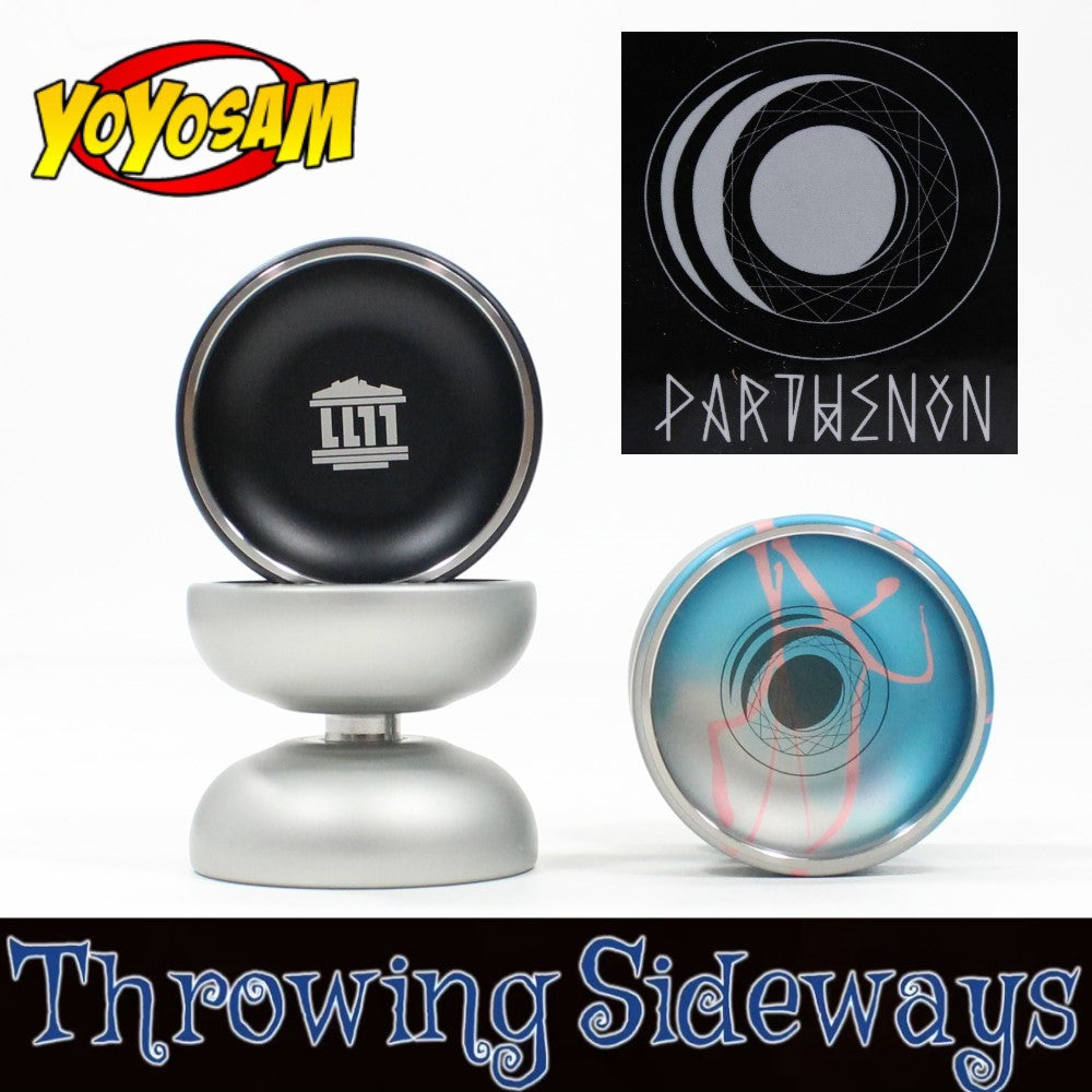 Throwing Sideways The Parthenon Yo-Yo - Organic Bi-Metal