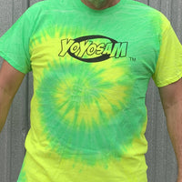 YoYoSam Logo Tee Shirt - Tie Dye - 100% Cotton