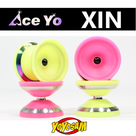 Ace Yo XIN Yo-Yo - POM with Stainless Steel Ring YoYo - YoYoSam