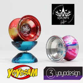 C3yoyodesign Krown 2019 Yo-Yo - 6061 Aluminum YoYo - World Champion Shinya Kido Signature Yo-Yo