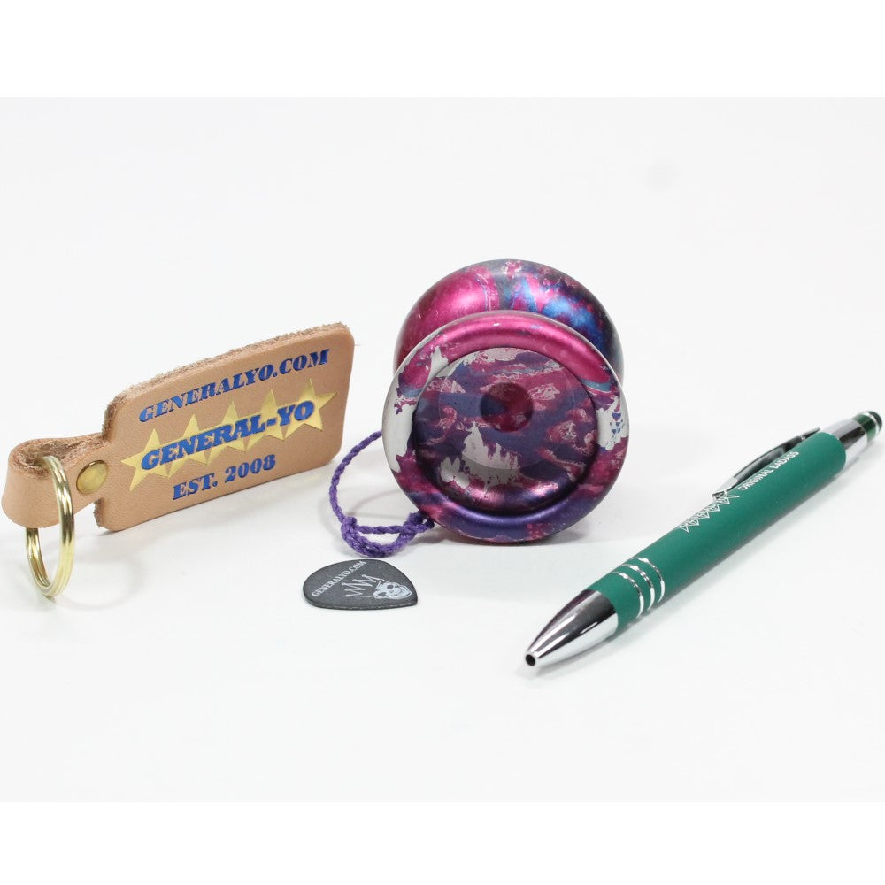 GENERAL-YO 5 Star Yo-Yo - Organic Aluminum YoYo - with Many Extras! - YoYoSam