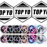 TOP YO Colossus V Yo-Yo - 5th Generation High Performance YoYo - 7-Series Aluminum Alloy! - YoYoSam