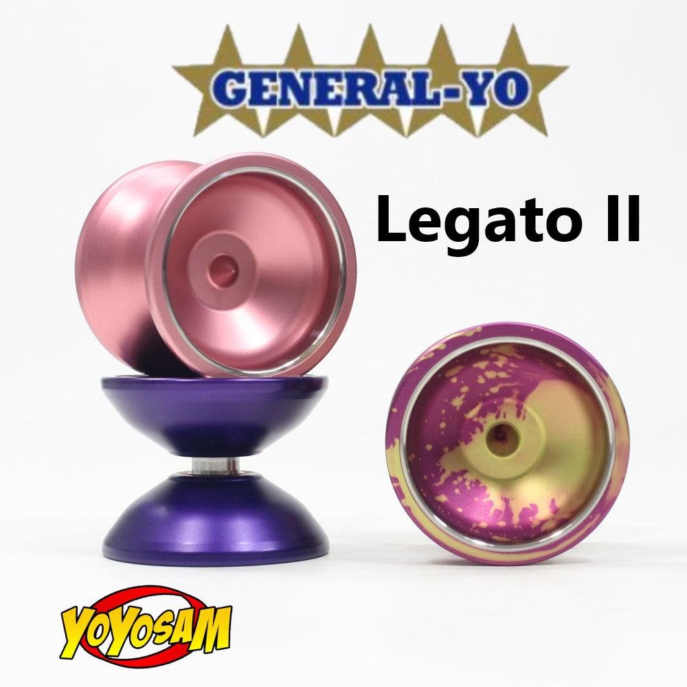 GENERAL-YO Legato 2 Yo-Yo -Bi-Metal YoYo – YoYoSam