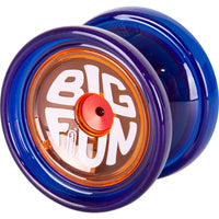 Duncan Big Fun Yo-Yo - Fingerspin Ready, Long Spin Time - Polycarbonate YoYo - YoYoSam