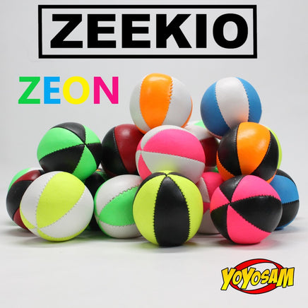 Zeekio Zeon 6 Panel 100g Juggling Balls - Set of 3 - YoYoSam