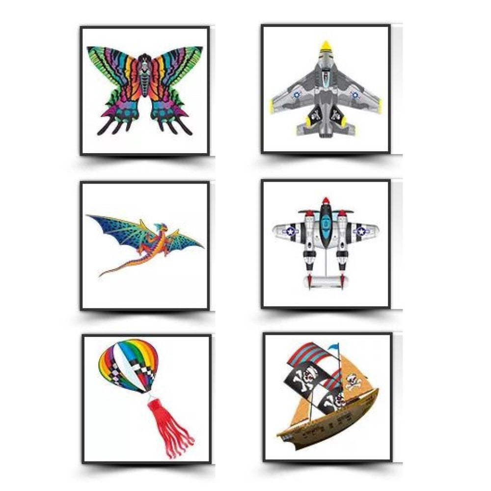 X-Kites AirWatch Supersized Nylon Kite - Deluxe 3-D Kite - YoYoSam