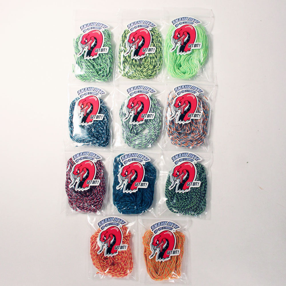 5 - 10 Packs of Snake Bite Yo-Yo Strings - 100% Polyester - 50 Strings - YoYoSam