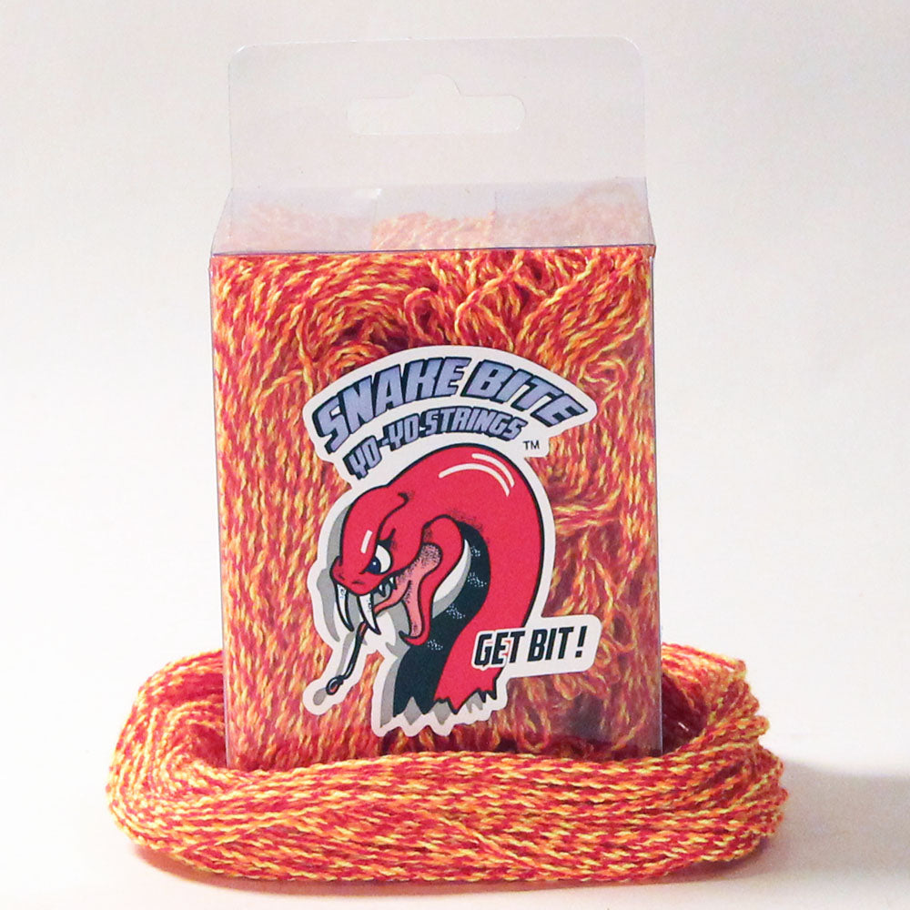 100 Pack Snake Bite String- 100% Multi color Polyester Yo-Yo Strings - YoYoSam