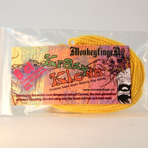 MonkeyfingeR Krazy Klown Yo-Yo String - 6 Count - YoYoSam