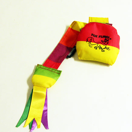 Zeekio Fox Fling Sock Toy - Easy Catch and Throw (multi-color) - YoYoSam
