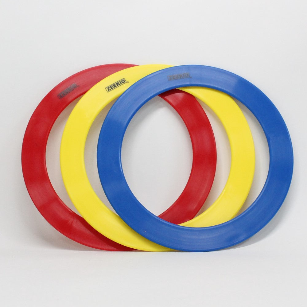 Zeekio Junior Juggling Rings - 9.5" Diameter - Great for Kids - Set of 3 - YoYoSam
