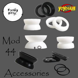 Freshly Dirty Mod44 Gen 2 Yo-Yo Accessories - Various Interchangeable Rims - O Rings-Pads