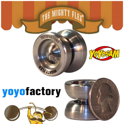 quagga blæk Årligt YoYoFactory Mighty Flea Yo-Yo| YoYoSam