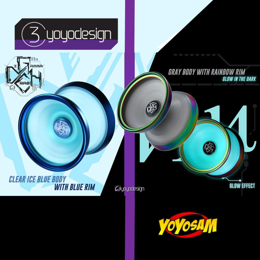 C3yoyodesign Digamma Crash Yo-Yo - Polycarbonate with